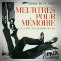 Didier Daeninckx – Meurtres pour Mémoire